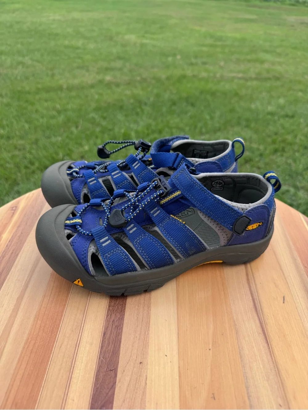 Keen Big Kids Blue Multi-Strap Outdoor Sandal